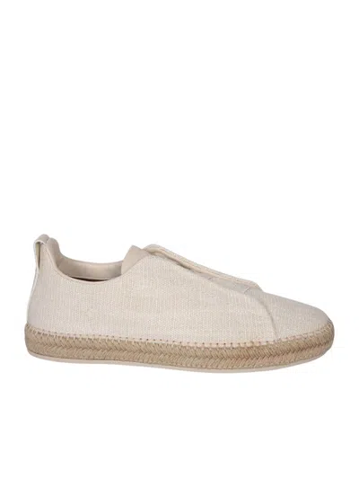 Zegna Triple Stitch Tm Espadrilles Men In Beige