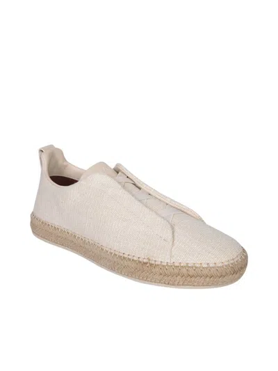 Zegna Triple Stitch Tm Espadrilles Men In Beige