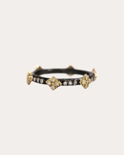 Armenta Women's 18k Gold Blackened Sterling Silver And Diamond Crivelli Ring In Silver