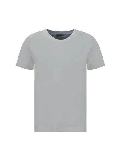 Shop 's Max Mara Quito T-shirt In Bianco