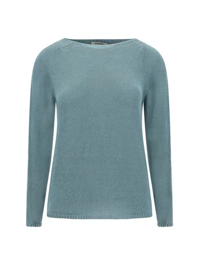 Shop 's Max Mara Giolino Sweater In Azzurro