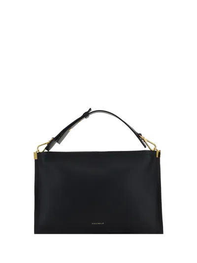 Shop Coccinelle Handbag In Noir/cuir