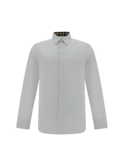 Shop Burberry Sherfield Casual Shirt In White