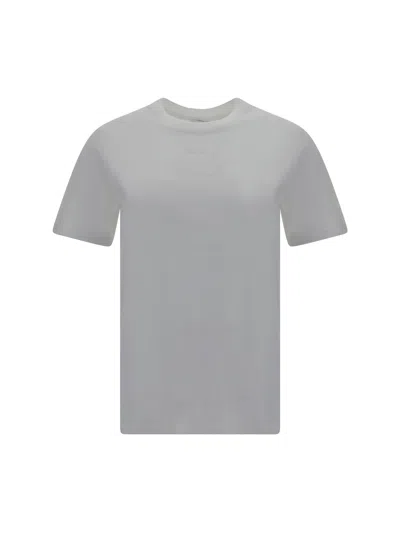 Shop Burberry Margot Crest T-shirt In White