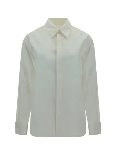 Shop Saint Laurent Shirt In Blanc
