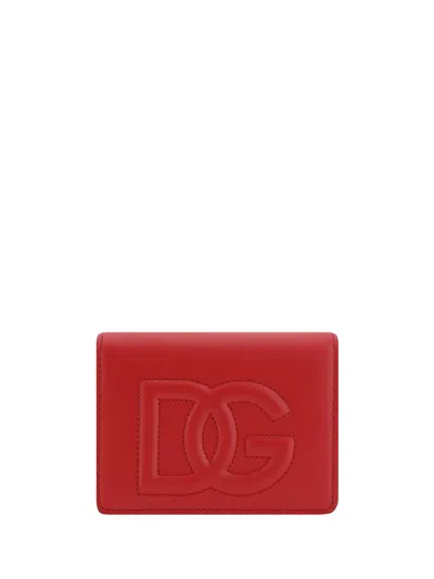 Shop Dolce & Gabbana Wallet In Rosso