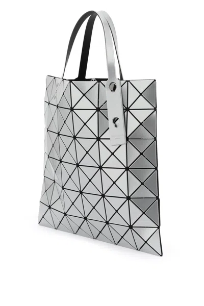 Shop Bao Bao Issey Miyake Lucent Glossy Tote Bag In Metallic,silver