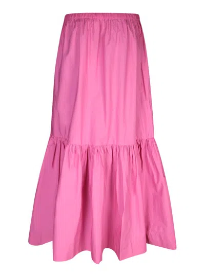 Shop Ganni Skirts In Pink