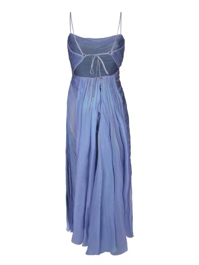Shop Maria Lucia Hohan Dresses In Blue