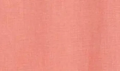 Peter Millar Coastal Garment Dyed Linen Button-up Shirt In Clay Rose