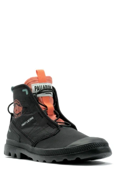 Shop Palladium Pampa Travel Lite Rs Boot In Black