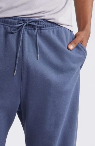 Shop Alo Yoga Chill Drawstring Sweatpants In Bluestone