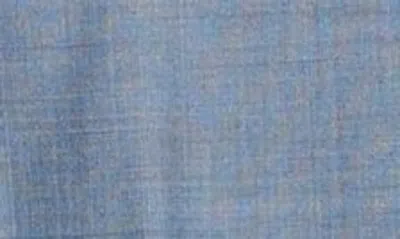 Shop Zanella Parker Classic Wool Sharkskin Dress Pants In Medium Blue