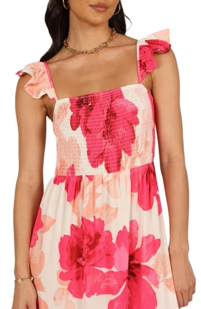 Petal And Pup Petal & Pup Tilly Floral Maxi Sundress In Pink