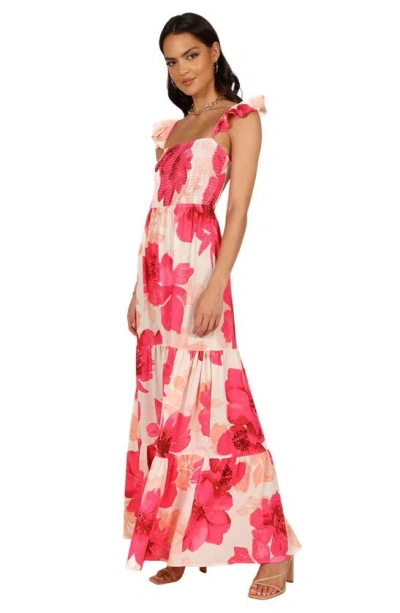 Petal And Pup Petal & Pup Tilly Floral Maxi Sundress In Pink