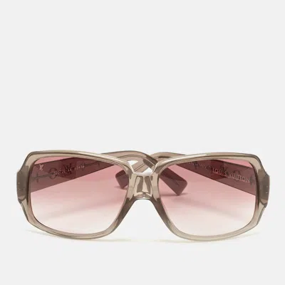 Pre-owned Louis Vuitton Purple Gradient Z0072e Carre Glitter Obsession Square Sunglasses