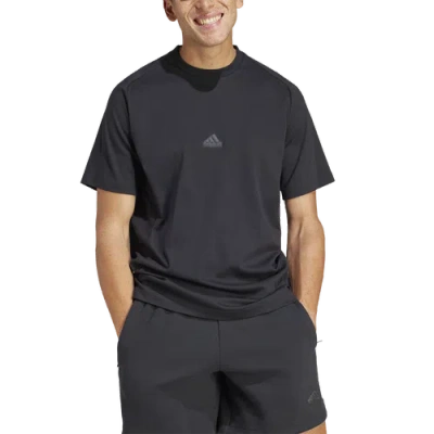 Shop Adidas Originals Mens Adidas Z.n.e. T-shirt In Black/black