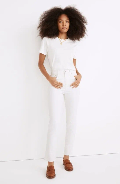 Shop Madewell The High-rise Perfect Vintage Jean In Tile White