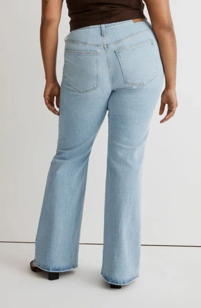 Shop Madewell Perfect Vintage Flare Jeans In Marnell Wash