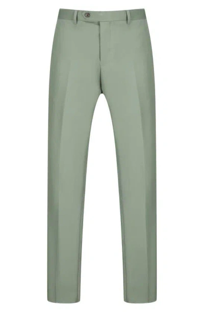 Shop Braveman Premium Slim Fit 3-piece Suit In Sage