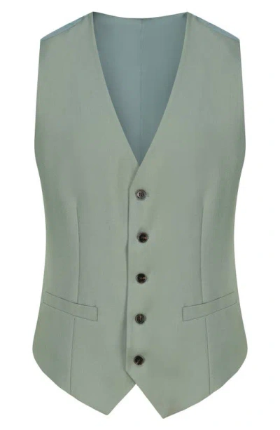 Shop Braveman Premium Slim Fit 3-piece Suit In Sage