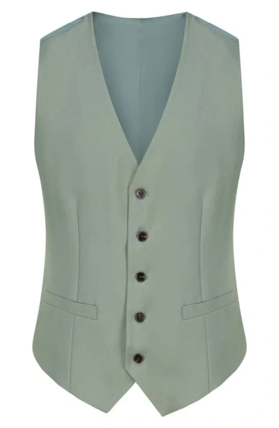 Braveman Premium Slim Fit 3-piece Suit In Sage
