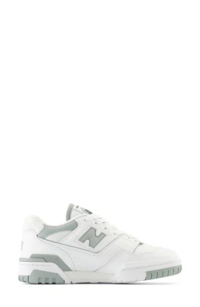 Shop New Balance 550 Basketball Sneaker In White/ Juniper