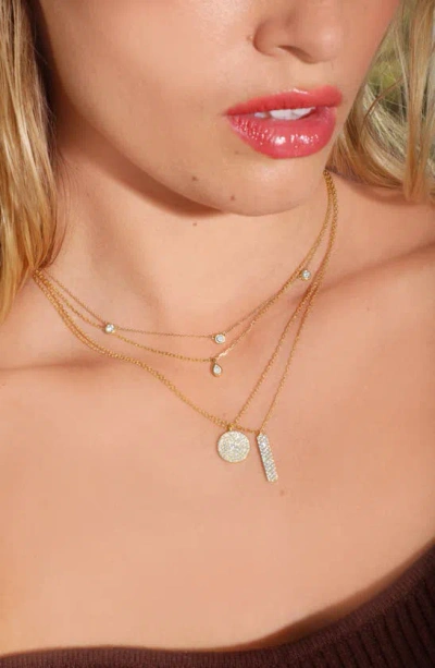 Shop Bony Levy Katharine Diamond Pendant Necklace In 18k Yellow Gold