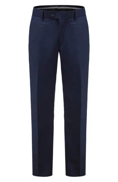 Gino Vitale Premium Slim Fit 3-piece Suit In Navy