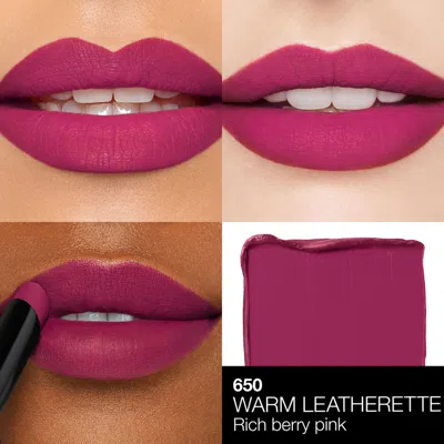 Shop Nars Powermatte Lipstick In Warm Leatherette 650