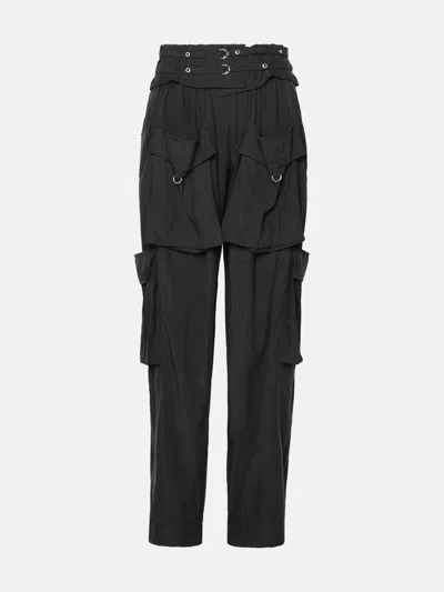 Shop Isabel Marant 'hadja' Lyocell Blend Pants In Black