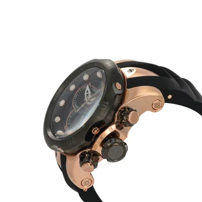 Shop Invicta Venom Chronograph Black Dial Men's Watch 0361 In Black / Rose