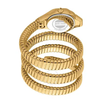 Shop Just Cavalli Ravenna Quartz Gold Dial Ladies Watch Jc1l271m0025 In Gold / Gold Tone / Yellow