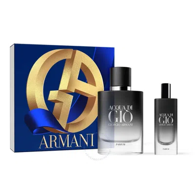 Shop Giorgio Armani Men's Acqua Di Gio Parfum Gift Set Fragrances 3614274109627 In N/a