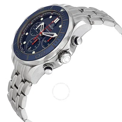 Shop Omega Seamaster 300 Diver Blue Dial Men's Watch 212.30.44.50.03.001 In Blue / Skeleton