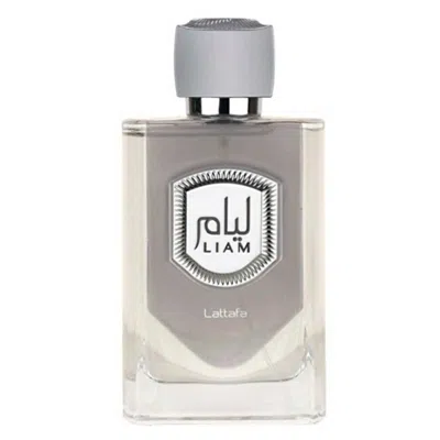 Shop Lattafa Unisex Liam Grey Edp 3.4 oz Fragrances 6290360591537 In Black / Grey