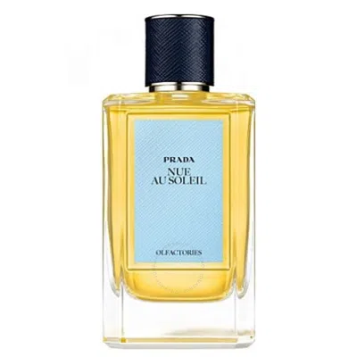 Shop Prada Unisex Olfactories Nue Au Soleil Edp 3.4 oz (tester) Fragrances 8435137740505 In Green / Orange / White