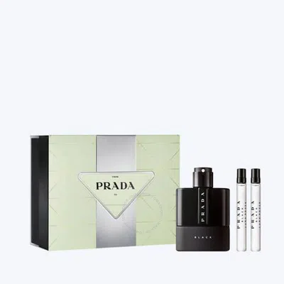 Shop Prada Men's Luna Rossa Black Gift Set Fragrances 3614274109429