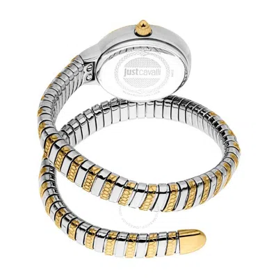 Shop Just Cavalli Ardea Quartz Silver Dial Ladies Watch Jc1l268m0055 In Gold Tone / Silver / Yellow