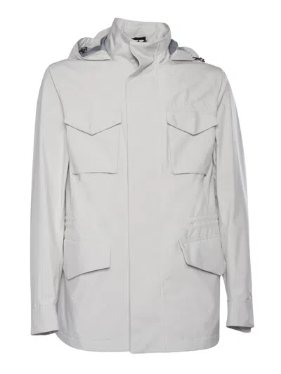 Shop Montecore Ice-colored Jacket In White
