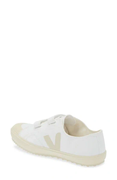 Shop Veja Kids' Small Ollie Sneaker In White/ Pierre