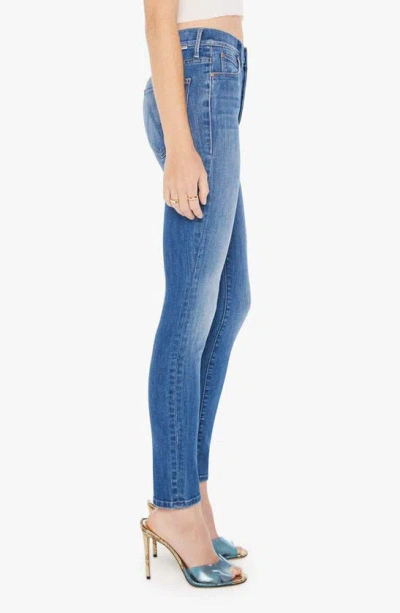 Shop Mother The Stunner Hover High Waist Ankle Skinny Jeans In We Got The Beat