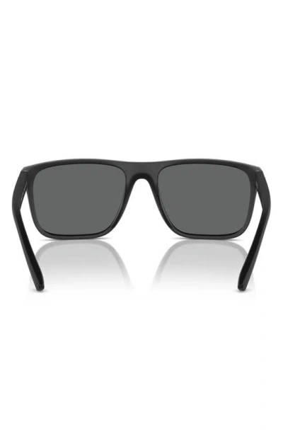 Scuderia Ferrari 59mm Square Sunglasses In Matte Black