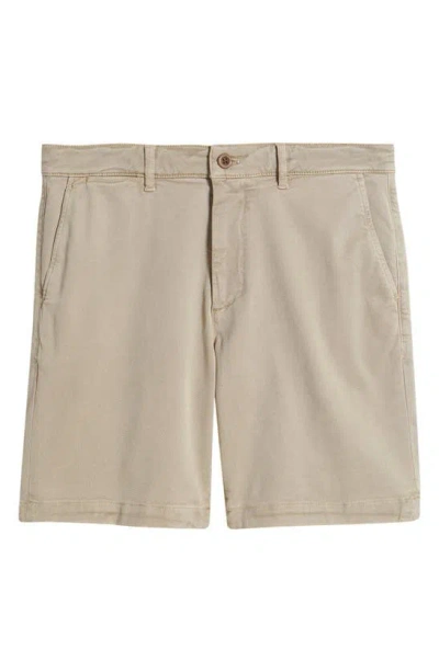 Shop Faherty Coastline 8-inch Chino Shorts In Utility Khaki
