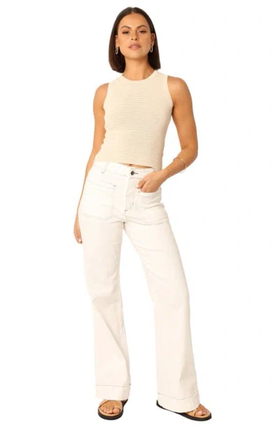 Petal And Pup Petal & Pup Maisey Knit Tank In Neutral