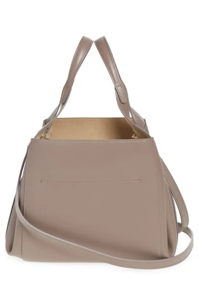 Shop Ree Projects Medium Avy Leather Bucket Bag In Ash Brown