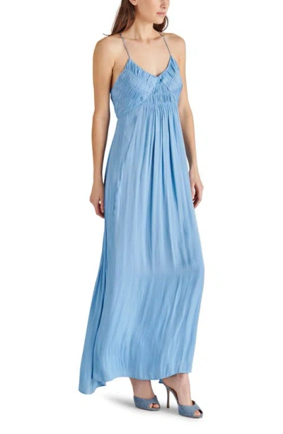 Shop Steve Madden Brianna Maxi Dress In Blue Dusk