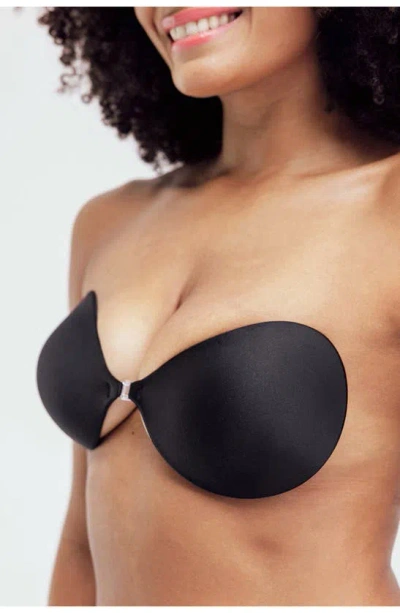 Nood Push-up Luxe Adhesive Bra In Black