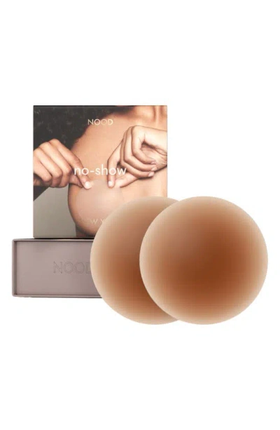 Shop Nood No-show Reusable Round Nipple Covers In No.7 Bronze