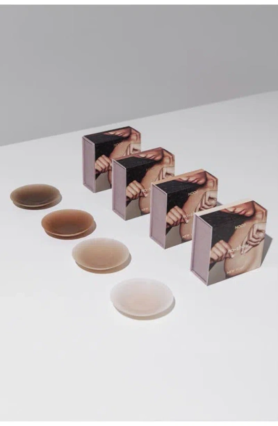 Nood No-show Reusable Round Nipple Covers In No.7 Bronze